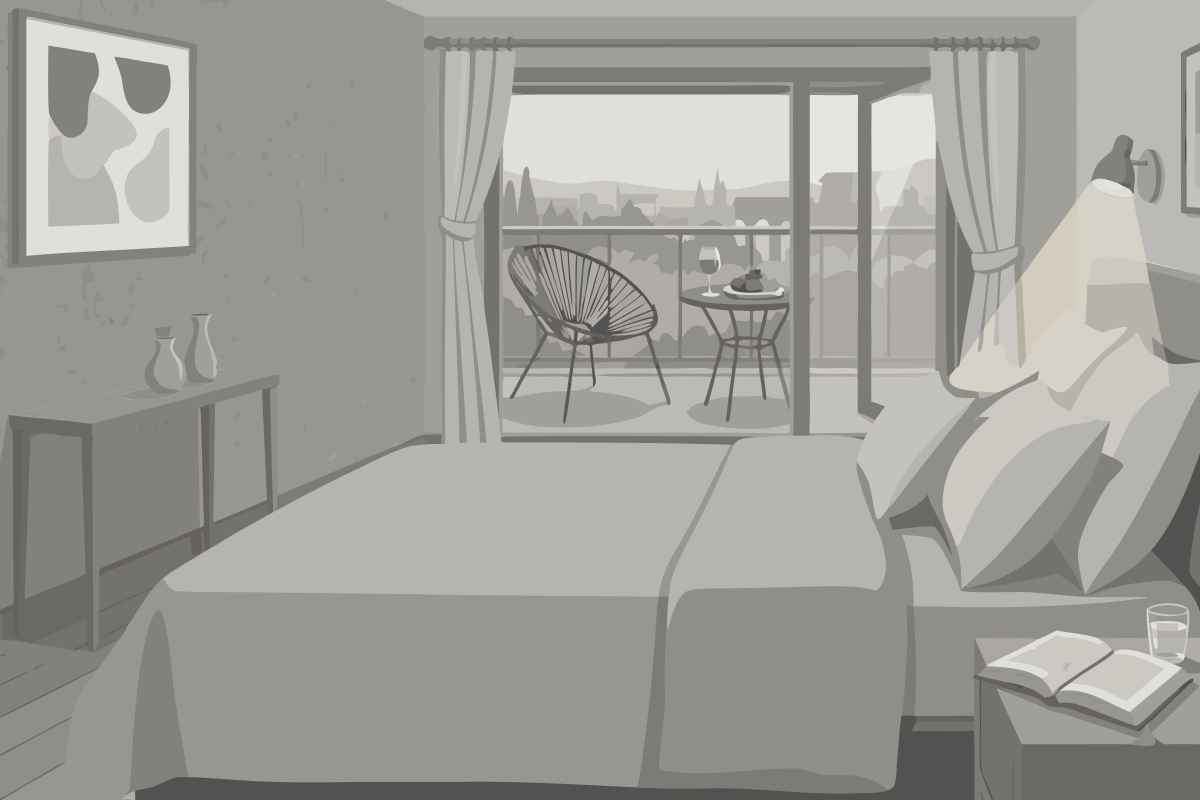Appartement met Uitzicht op Zee