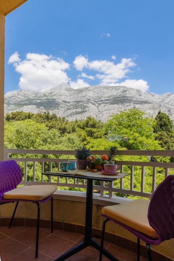 Doppelzimmer mit Bergblick und Balkon